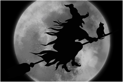 witch-cat-halloween-moon-magic-4545992