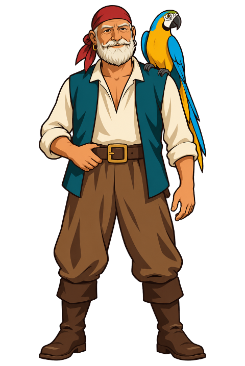 pirate-pirate-with-parrot-macaw-10465265