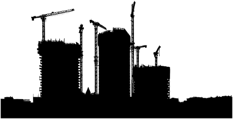 construction-cranes-silhouette-7099790