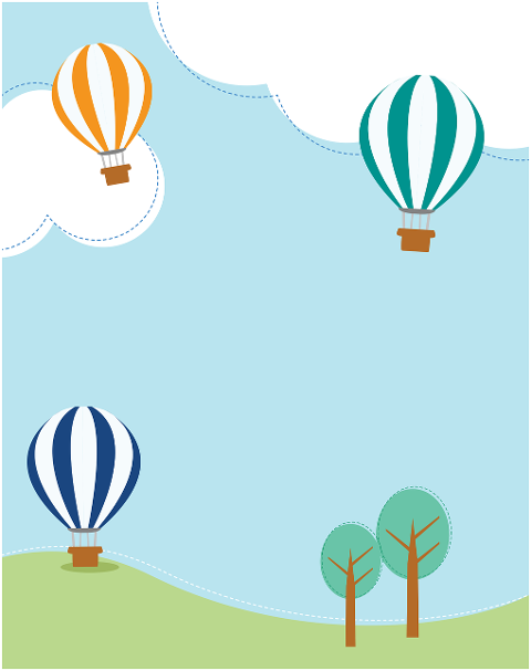 balloons-trees-sky-isolated-poster-7760647