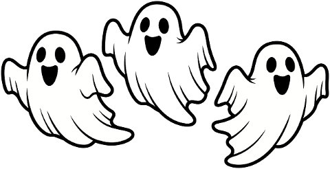 ghosts-outline-halloween-cute-9935008