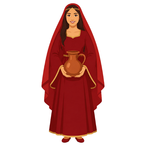 traditional-woman-woman-with-jug-10444299