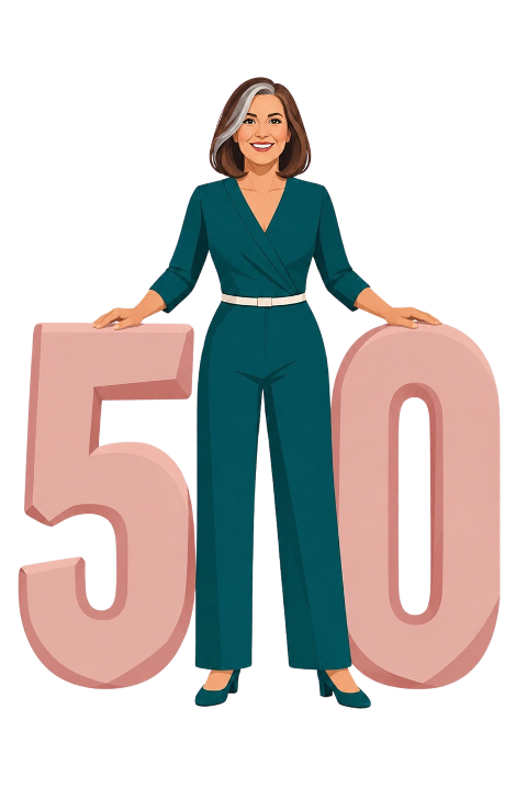 fiftieth-birthday-woman-figure-10465393
