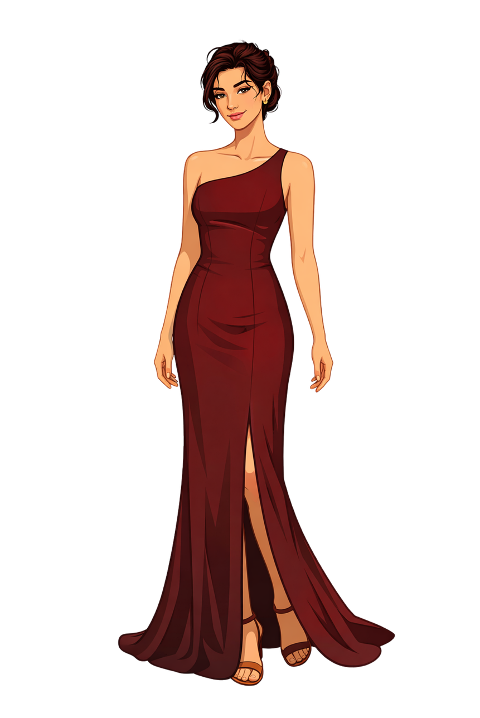 elegant-woman-red-evening-gown-10045082