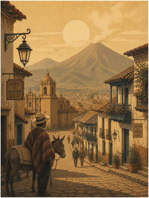 colonial-town-volcano-latin-america-10263719
