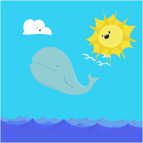 whale-sea-sun-ocean-mammals-4374506