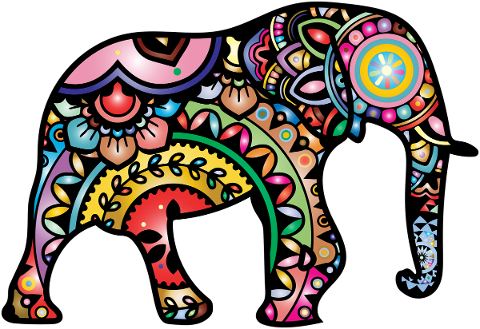 elephant-animal-line-art-decorative-5143133