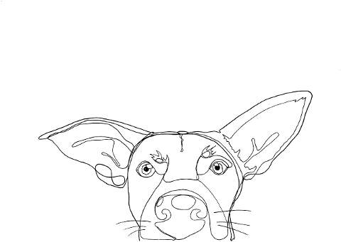 dog-easter-one-line-illustration-4314604
