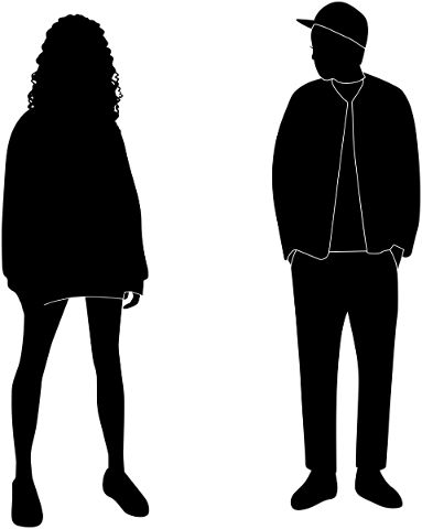 couple-silhouette-standing-woman-5686989