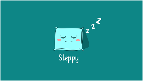 pillow-cushion-sleepy-bed-cute-5841360