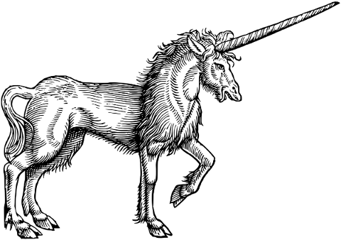 unicorn-animal-line-art-mythical-5220765