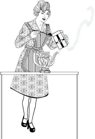 woman-tea-table-making-tea-teapot-5816440