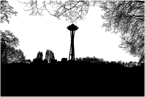 seattle-space-needle-silhouette-5118457