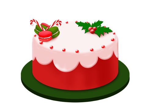 cake-christmas-red-cake-sweet-4669895