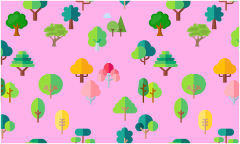 pattern-trees-pink-tree-4934669