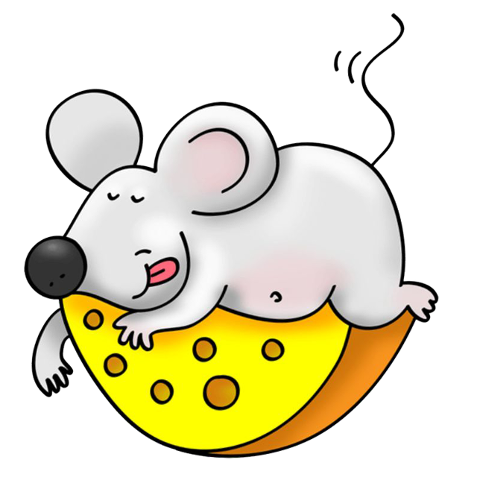 animation-draw-mouse-cheese-sleep-4428114