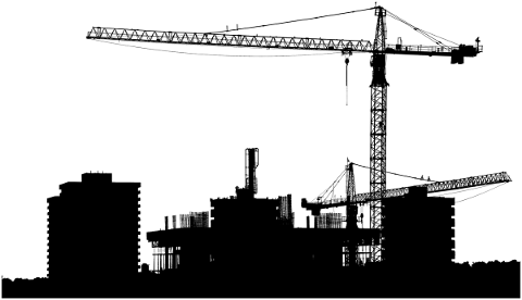 industrial-cranes-silhouette-5244864