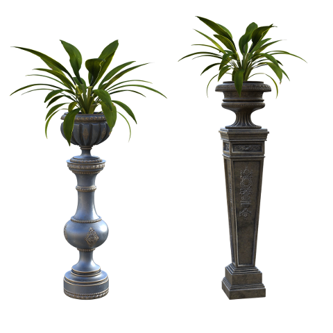 planter-tall-stone-plants-4702887