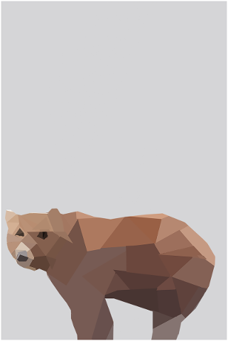 low-poly-bear-polygonal-4697255