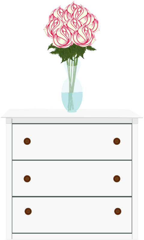 dresser-furniture-rose-bouquet-7232216