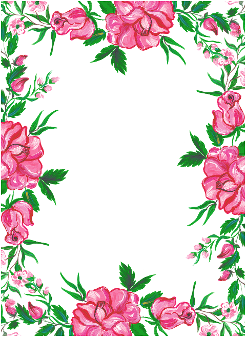 roses-flowers-border-frame-plant-7778507