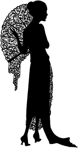 vintage-woman-silhouette-flapper-5403286