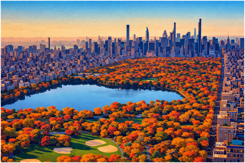 central-park-autumn-new-york-skyline-10181370