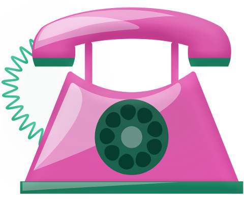 pink-telephone-retro-communication-4660791