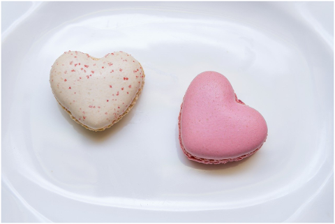macarons-heart-shape-love-affection-5148496