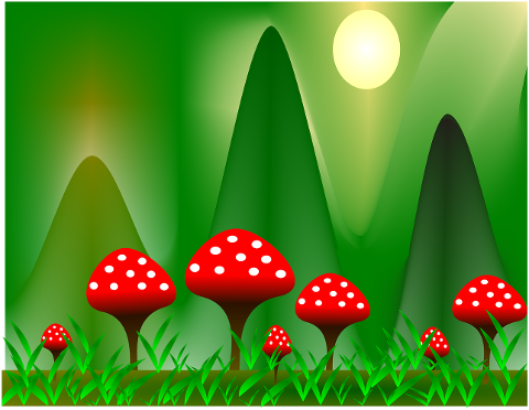 mushrooms-nature-forest-moss-red-4494914