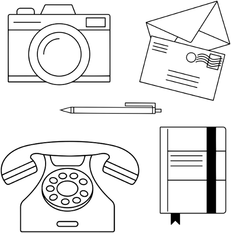 office-supplies-telephone-camera-4906369