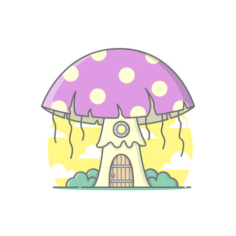 mushroom-house-cute-door-forest-5536926