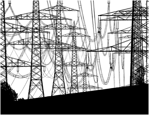 electricity-pylon-silhouette-4766982