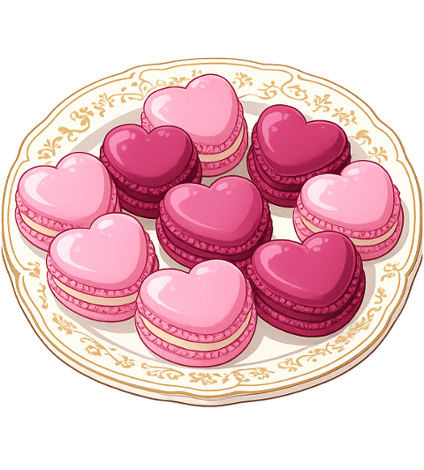 macarons-heart-macarons-10087791