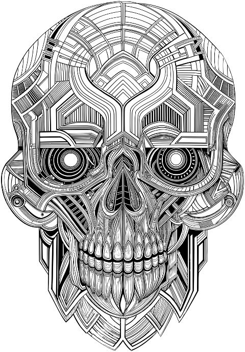 skull-cybernetics-cyborg-android-8881985