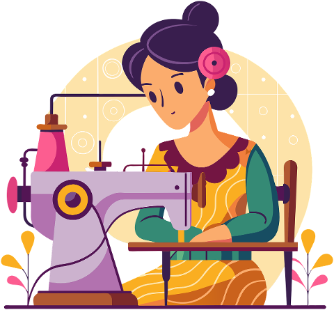 ai-generated-woman-seamstress-work-8807316