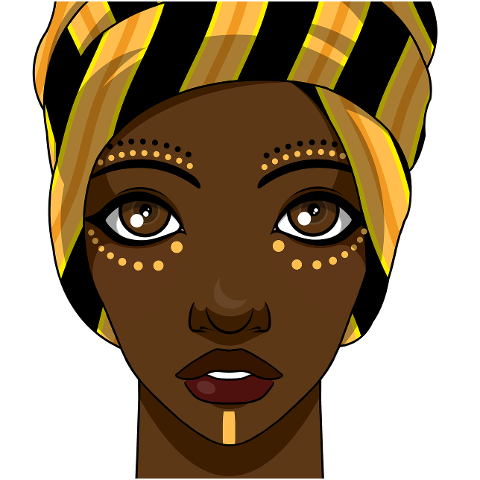 woman-african-turban-makeup-tribal-6242836