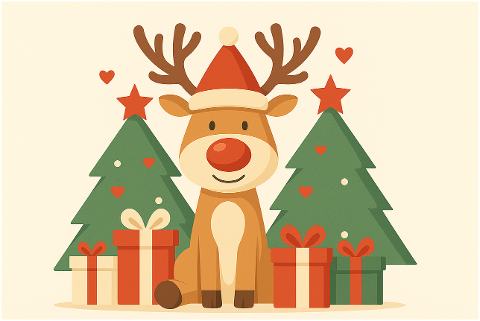 christmas-reindeer-santa-hat-9982674