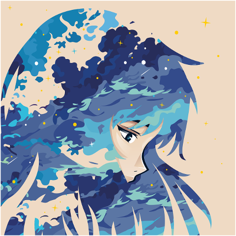 girl-anime-manga-cloud-blue-star-10137689