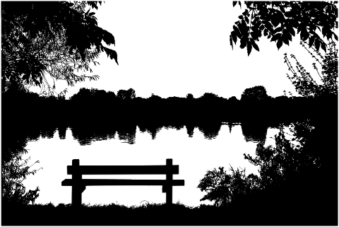 lake-trees-silhouette-landscape-7625906