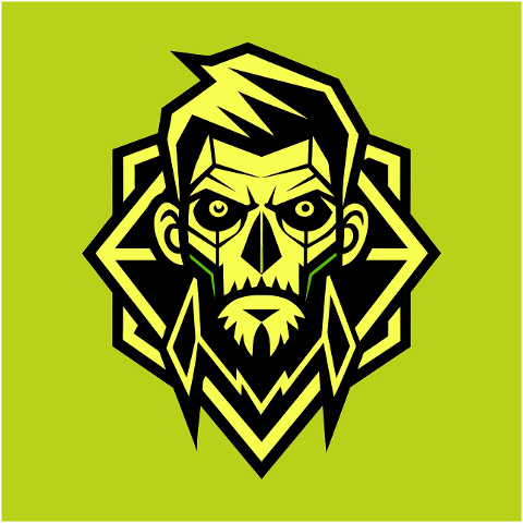zombie-head-logo-emblem-icon-8562276