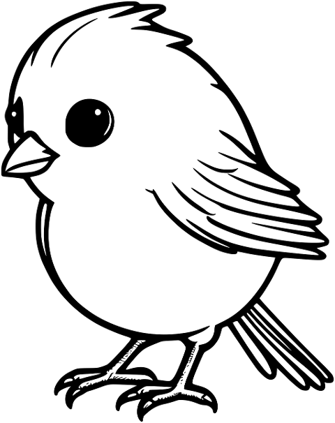 bird-line-art-cartoon-nature-8629775