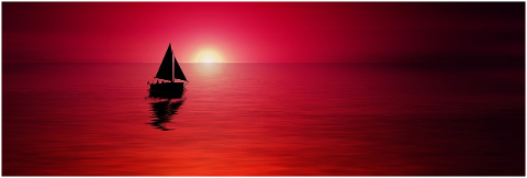 sunset-sea-sailboat-silhouette-6301641