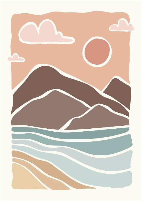 mountain-sea-shape-summer-sun-9472315