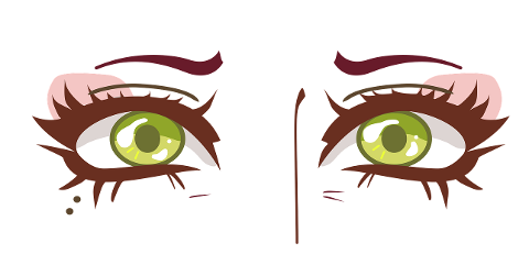eye-green-eyelashes-eyebrow-cute-10461653