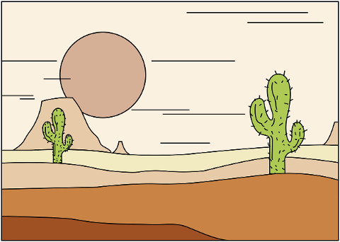 desert-cactus-nature-drawing-6814275